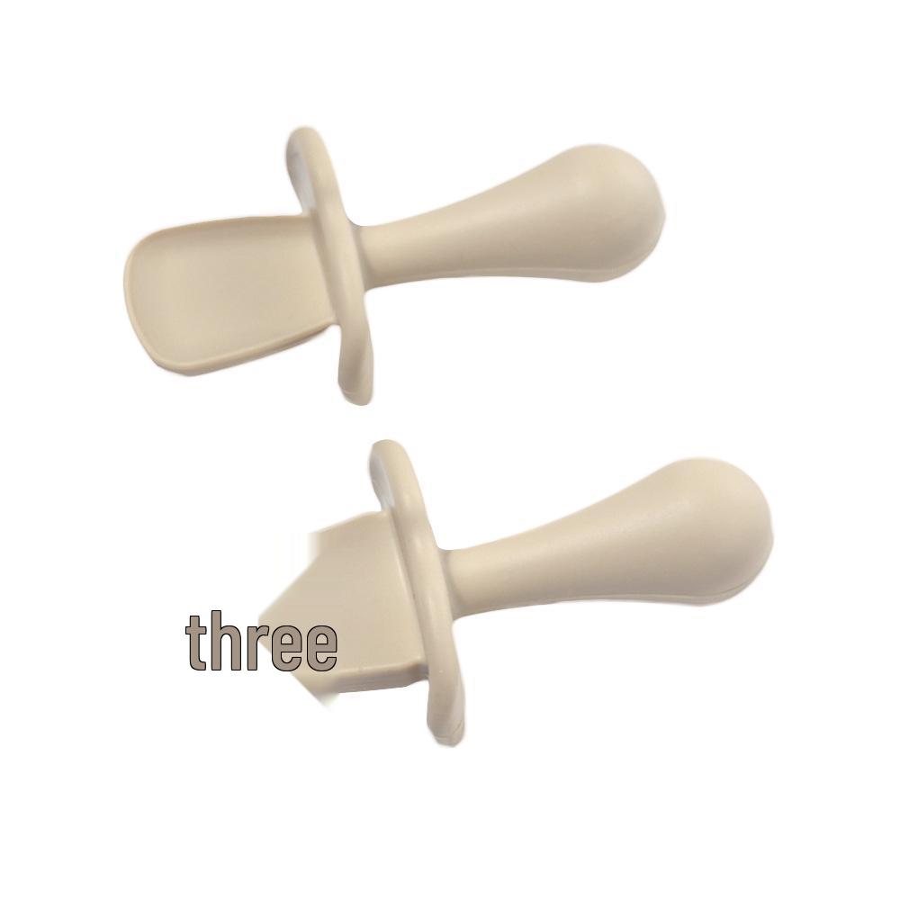Silicone Baby Feeding Spoon Set - Soft-Head Training Spoons for Infants