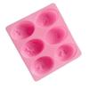 3D Honeycomb Silicone Soap Fondant Mould 6 Holes Cake Muffin Mold Pudding Cupcake Candle Baking Tray Mold