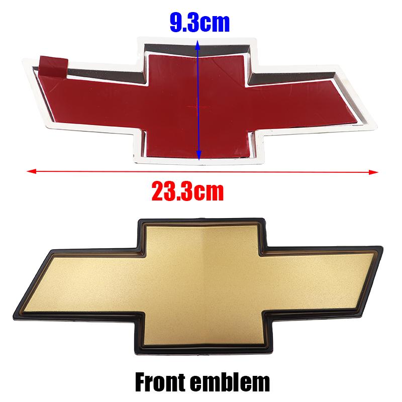 1pcs old 23.3cm 3D ABS Car Front logo Car Front grill Emblem front hood sticker styling Accessories For Chevrolet 08-10 CAPTIVA