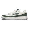 Li Ning Tianji Slip Resistant, Abrasion Resistant, Lightweight, Breathable Skateboard Shoes Men's White Green AGCU095-2