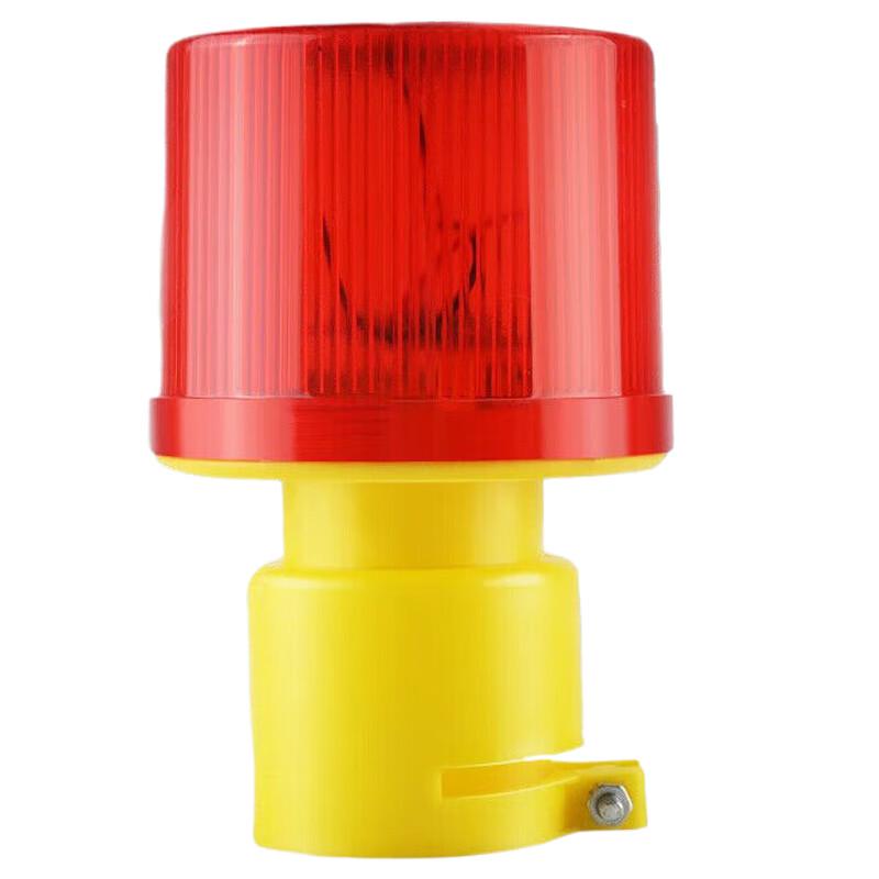 Solar Powered LED Traffic Warning Light