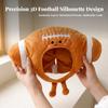 Soft Football Hat Lightweight Headgear Athletic for Sports Fans, Party Goers