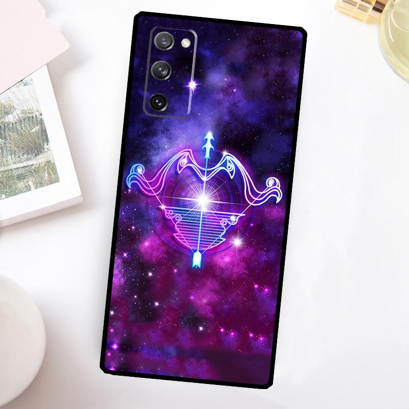 Zodiac Signs Case For Samsung Galaxy S22 S23 S24 Ultra Plus Note 10 20 S8 S9 S10 S20 FE S21 FE Cover