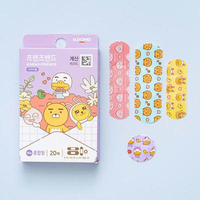 Ildong Kakao Friends Band Mixed Type 20Pcs
