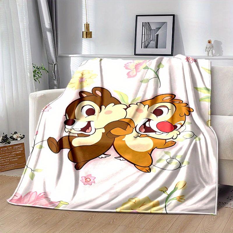 1 ks, Okouzlující deka Chip a Dale Perfektní pro domácí dekoraci, Potah na pohovku, Venkovní použití, Cestování
