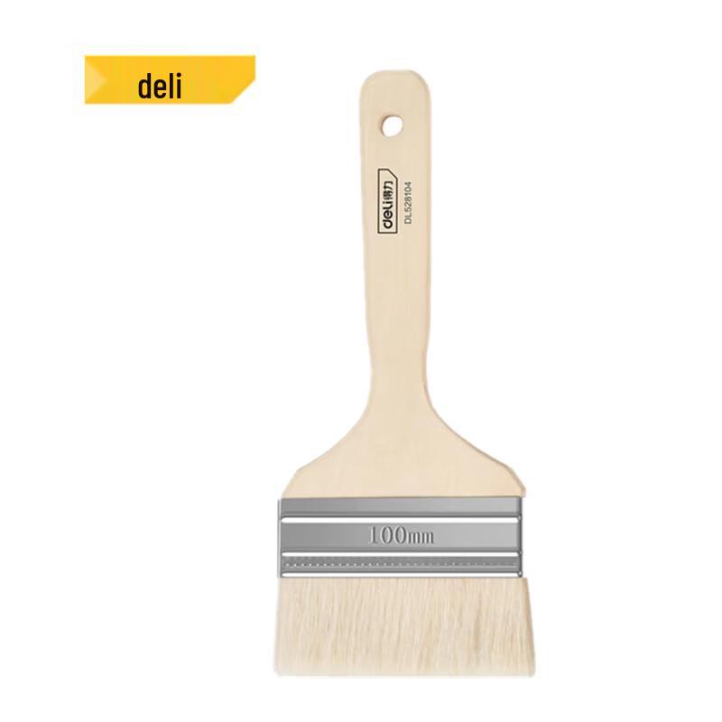 Deli 4-inch Soft Wool Paint Brush