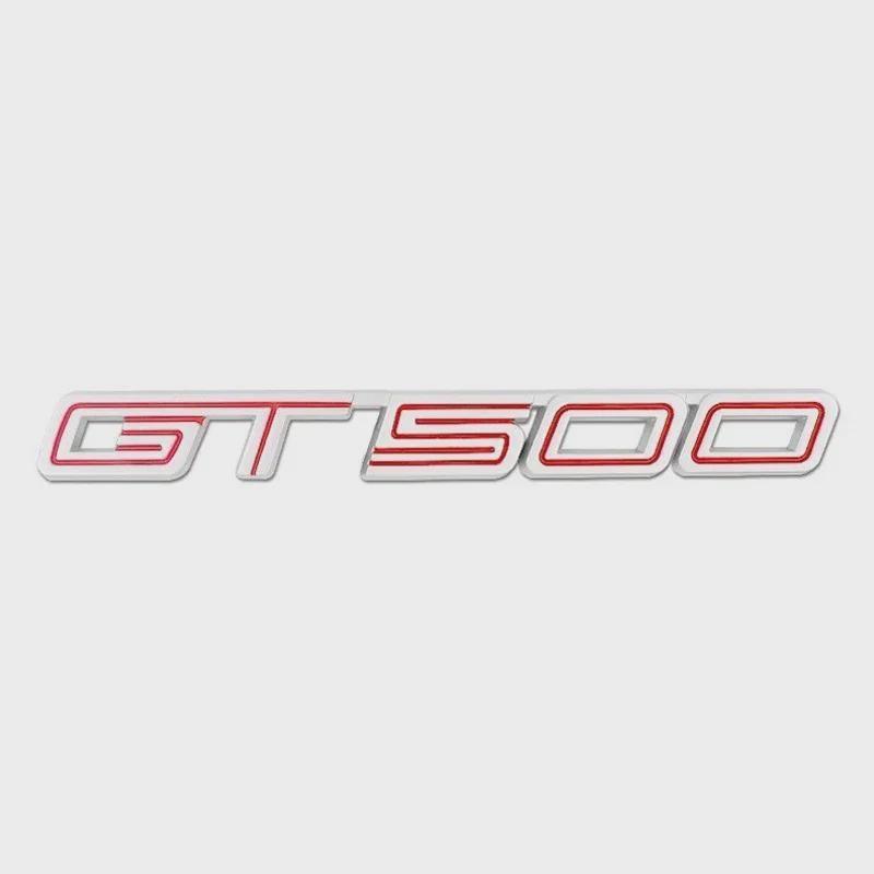 Metal Car Side Emblem Sticker Tail Trunk Badge Decal for GT GT350 GT500 S-helby Fiesta Focus Mondeo Kuga Ranger M-ustang
