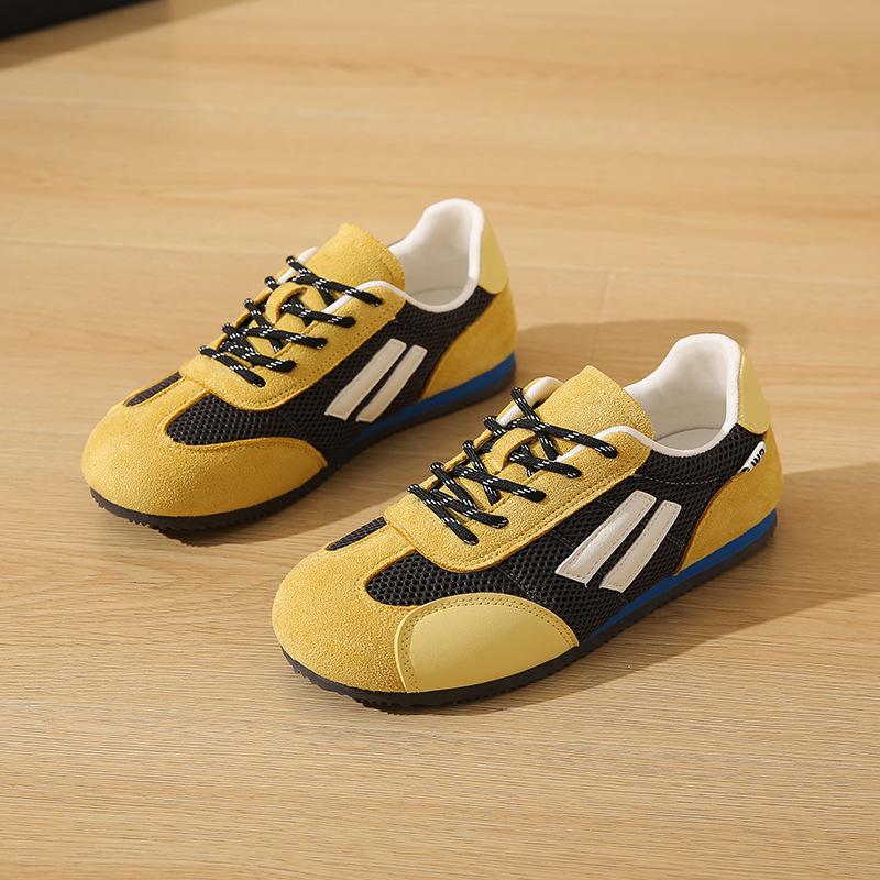 Forrest Gump shoes women's new mesh breathable German training little white shoes in summer 2025 super fire versatile casual sports shoes