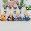 Creative Car Interior Decor: Cute Xiaoaojianghu Little Monk Ornament