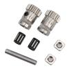 3D Printer Pulley for BtechPrusa I3 MK2MK3 Clone Wire Feeding Wheel Kit Parts Accessories