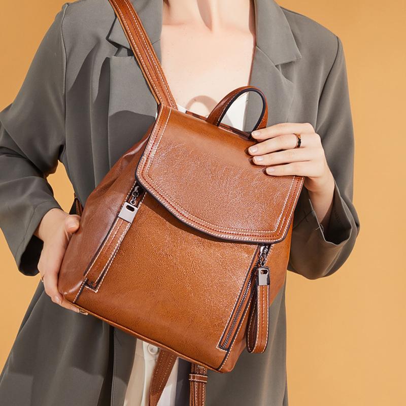 Bags Women 2021 New Women's Bags Leather Largecapacity