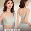 Traceless Liquid Foundation Underwear Women's Small Breasts Gather, Thin Styles In Summer, Invisible and Opaque, Nude Skin Tone Text
