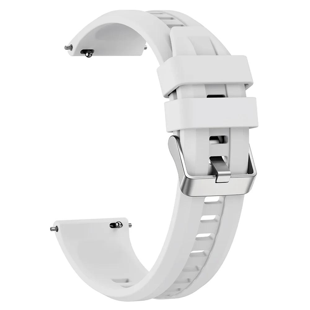 For COROS PACE 4 Sports 22mm Watch Strap PACE 3/APEX 4 42mm/APEX 2 Pro/APEX 46mm Silicone Band For HUAWEI WATCH Bracelet Correa