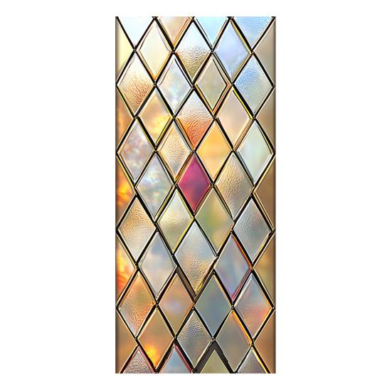 Static Glass Sticker Glue-Free Installation Electrostatic Window Film No Residue Waterproof Sunproof Privacy Film Day & Night Privacy Protection &