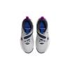 Nike Team Hustle D 11 GS Slip Resistant Cushioning Low Top Children's Basketball Shoes Gray Blue FN5005-001