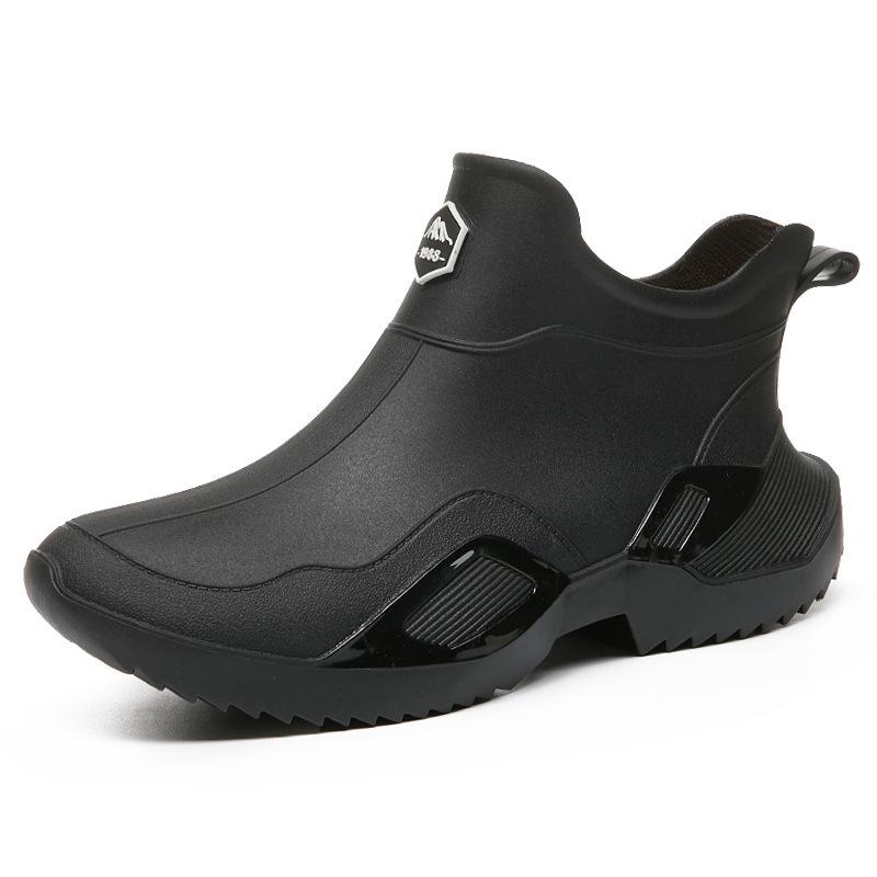 Waterproof shoes Long tube Dynamic waterproof summer rain shoes Wear-resistant multi-color optional outdoor wading rain boots men's and women's rubb