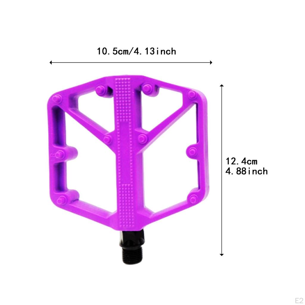 Pedals, Nylon, Anti-Slip, , Lightweight, Cycling Maintenance, Repair, BMX, Folding Bike,