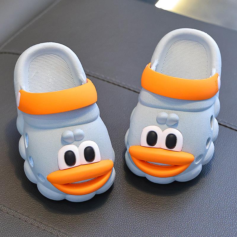 Children's Clogs Boys Summer New Boys Baby Bathroom Bath Non-Slip Indoor and Outdoor Wear Toddler Sandals Slippers