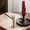 Candle Snuffer,Elegant Candle Extinguisher with Long Handle,Candlesnuffers Wicks Snuffer Candle Accessory Candle Stopper