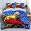 Anime One-Punch Man Saitama Bedding Set Printed Single Comforter Quilt Bed Duvet Cover Pillow Case 3 Pieces Sets Kids Adult Size