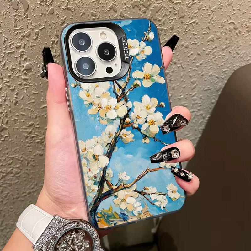 Van Gogh Almond Blossoms Pattern Phone Case For Samsung Galaxy S26 S25 Ultra S24 S23 FE S22 S21 Plus A56 A55 Hard Matte Cover
