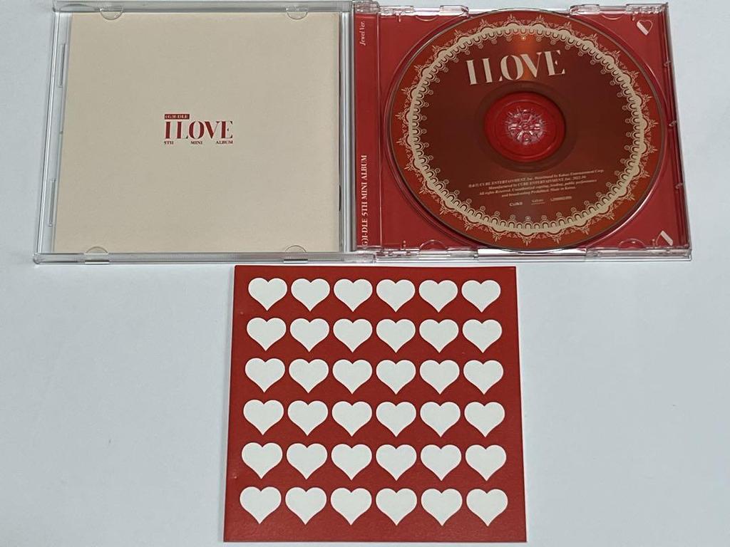 [USED] (G)I-DLE I LOVE Jewel Ver. CD