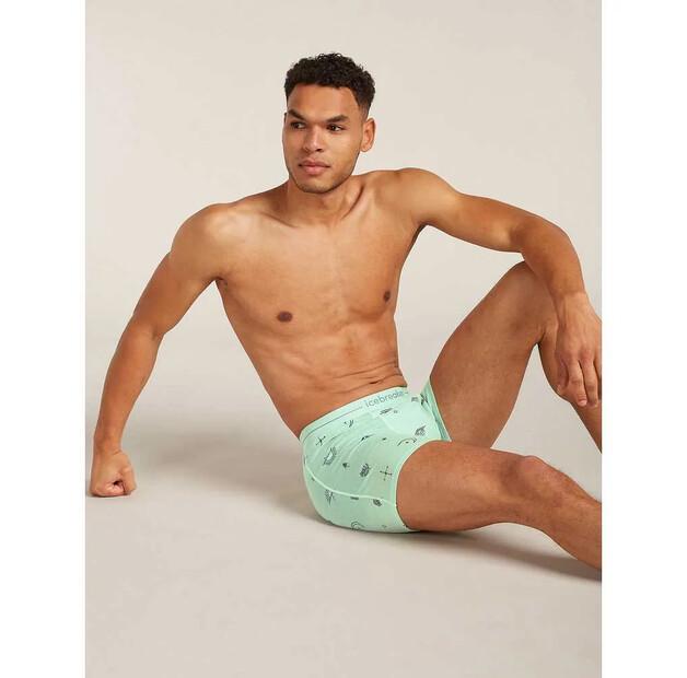 Icebreaker трусы-боксёры Merino 150 Anatomica Explore More