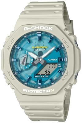 Hodinky série OASIS OF DAY AND NIGHT Ekologické materiály Béžová [Casio] G-Shock [] GA-2100AS-5AJF Pánské