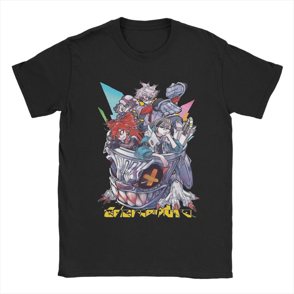 Gachiakuta Japanese Anime T Shirt Men's Cotton Humorous T-Shirts Crewneck Tee Shirt Short Sleeve Tops 4XL 5XL