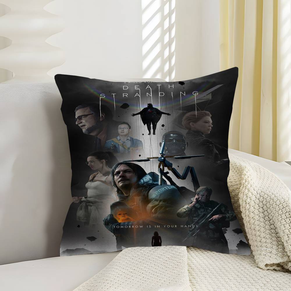 Game TV Death Stranding Personalized picture text home decorative pillows Household Gifts 45x45cm