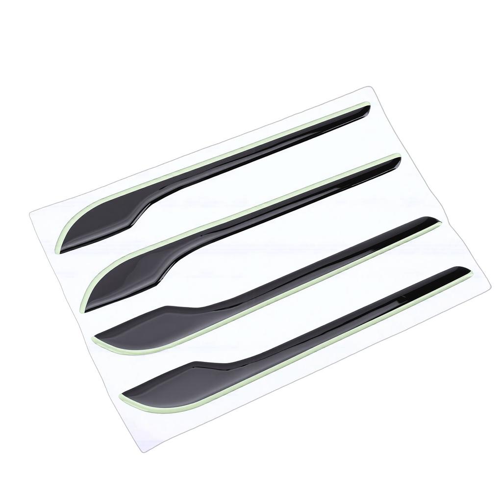 4PCS Door Handle Luminous Sticker Anti Scratch Stylish Car Door Handle Protector Replacement for Model Y 3
