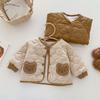 Children Wear Cotton-padded Clothes On Both Sides Winter Children's Clothing Quilted Coat