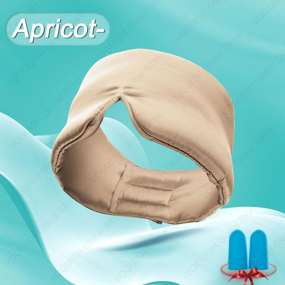 100% Natural Mulberry Silk Sleeping Eye Mask Silk Eye Patch Blackout Light Eyeshade Travel Nap Eyepatch Soft Smooth Blindfold