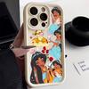 Princess Mermaid Silicon Case For Apple iPhone 17E 15 16 14 13 12 11 17 Pro Max 17 Air 16 Plus 16E Phone Protective Cover