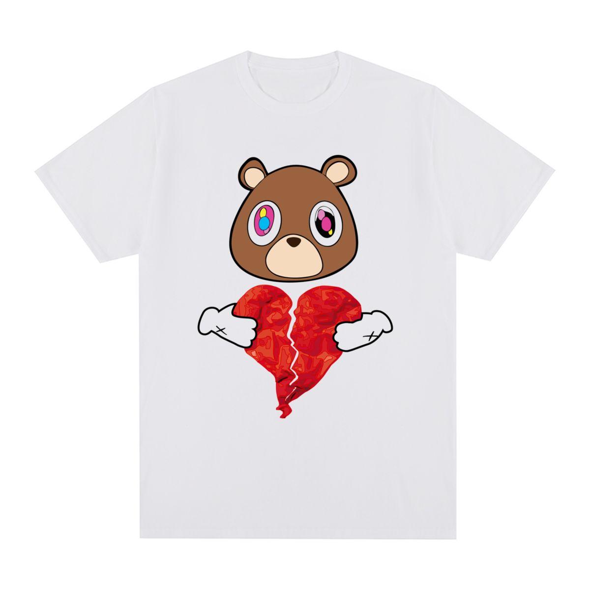 Kanye West Vintage Tshirt Hip Hop Hot Style Cotton Unisex T shirt New Tee Tshirt Womens Tops S