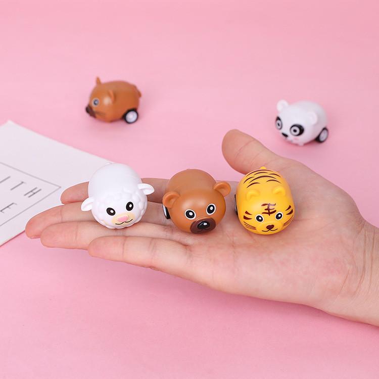 Tiger Lion Plastic Animal Inertia Toy Car For Early Childhood Learning And Play