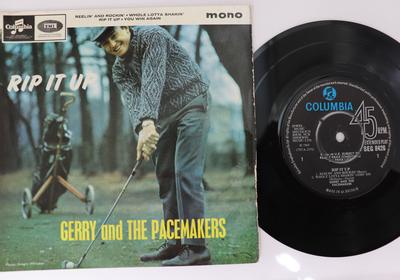 7inch Record GERRY & THE PACEMAKERS - Rip It Up SEG8426 COLUMBIA 1965 UK Rock Used