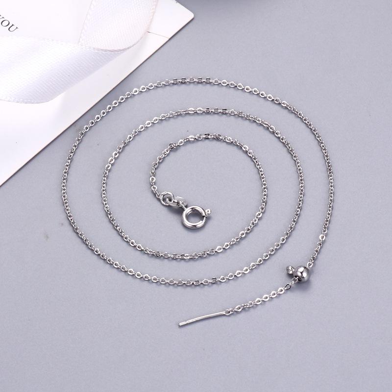 Adjustable Women's Clavicle Necklace with Cross Pendant