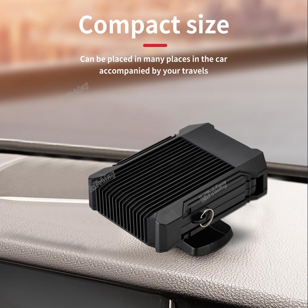 ISFRIDAY New Car Mounted Heater, Windshield Heating Defroster, Winter Snow Melting Defrosting and Defogging Heater