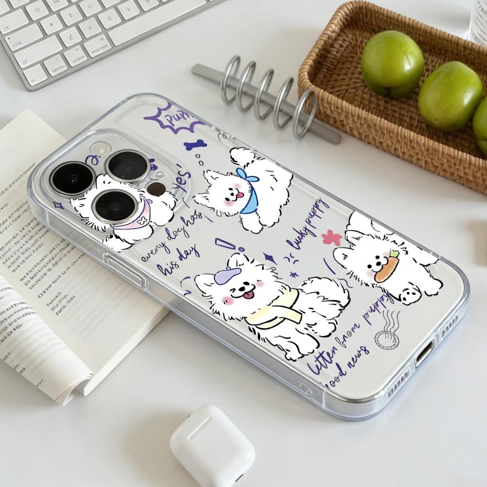 Transparent Silicone Soft Cover For IPhone 13 12 11 Pro 17 Pro Max IPhone 16 15 14 13 12 Pro Max 16 Plus IPhone 15 14 Plus