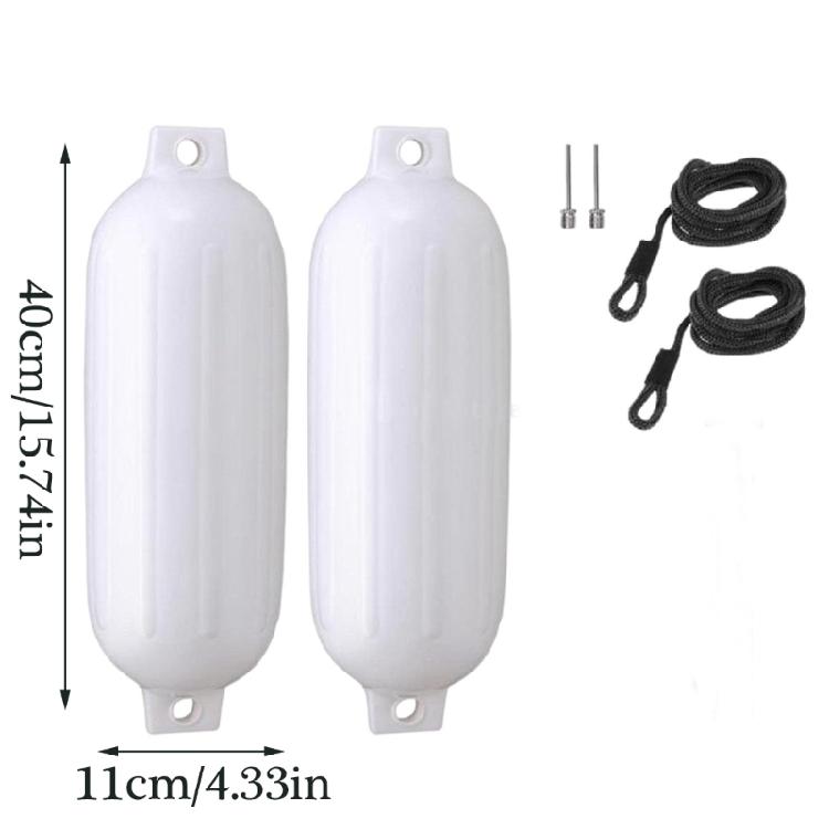Marine Boat Fenders PVC Bumpers Inflatable Boat Bumpers Fishing Boat Fend for Docking Safety of Yachts & Pontoon Boats