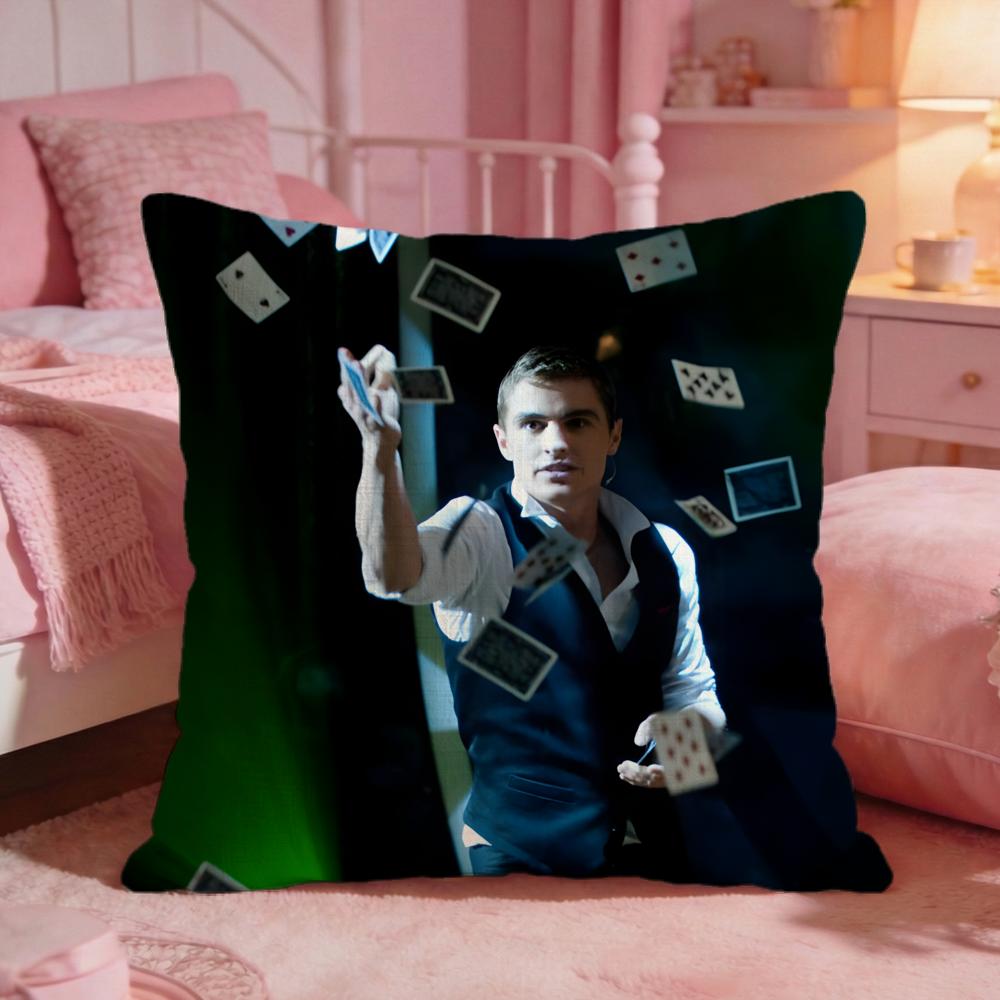 Now You SSee MMes Movie Cushion Cover Premium Comfort Reversible Pillow Cove Two In One Design For Any Room Car Interior