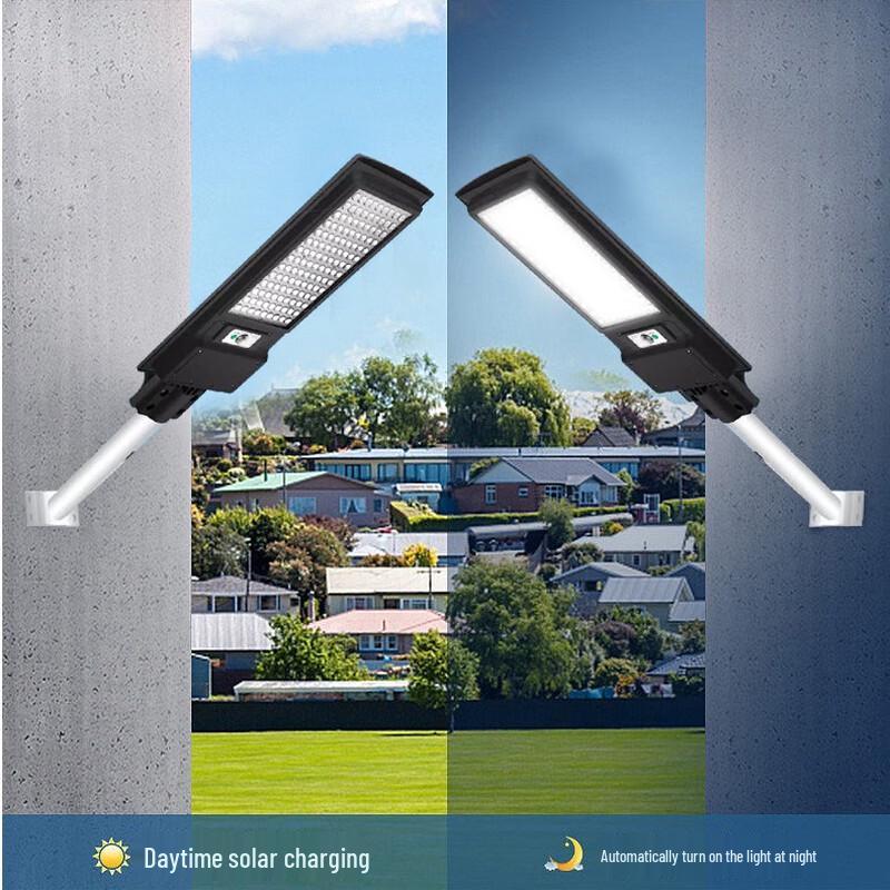Integrated Solar Motion Sensor Outdoor Light