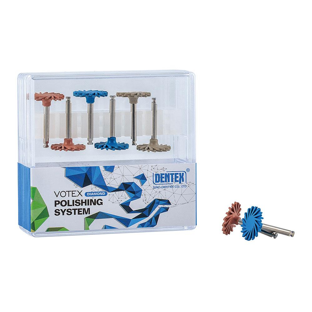 

Набор алмазных дисков для полировки стоматологических композитов, 6 шт., грубая, средняя, ​​мелкая