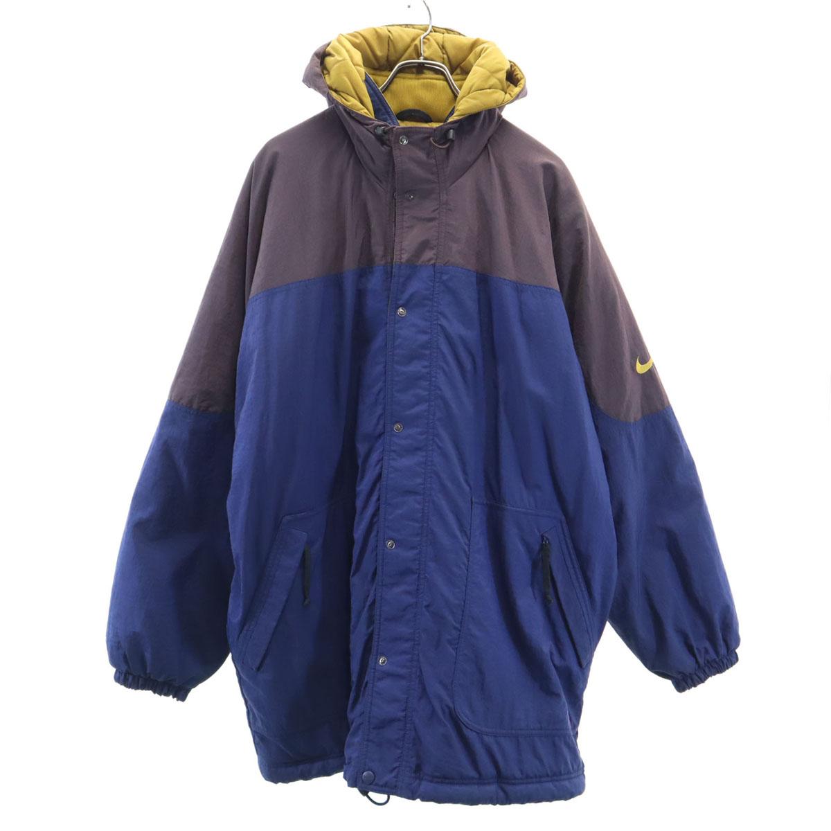 

NIKE 90s 00s Old White Tag Batting jacket XL Navy Men s Used