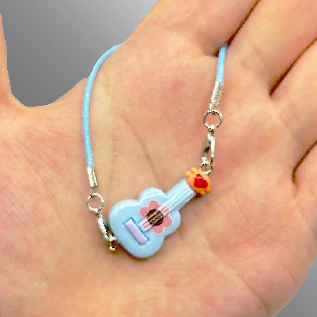 Dollhouse Mini Pendant Cartoon Camera Bow Knot Lanyard Accessory