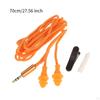 3.5mm Earphones for Work And Sports with Ear Plug Design