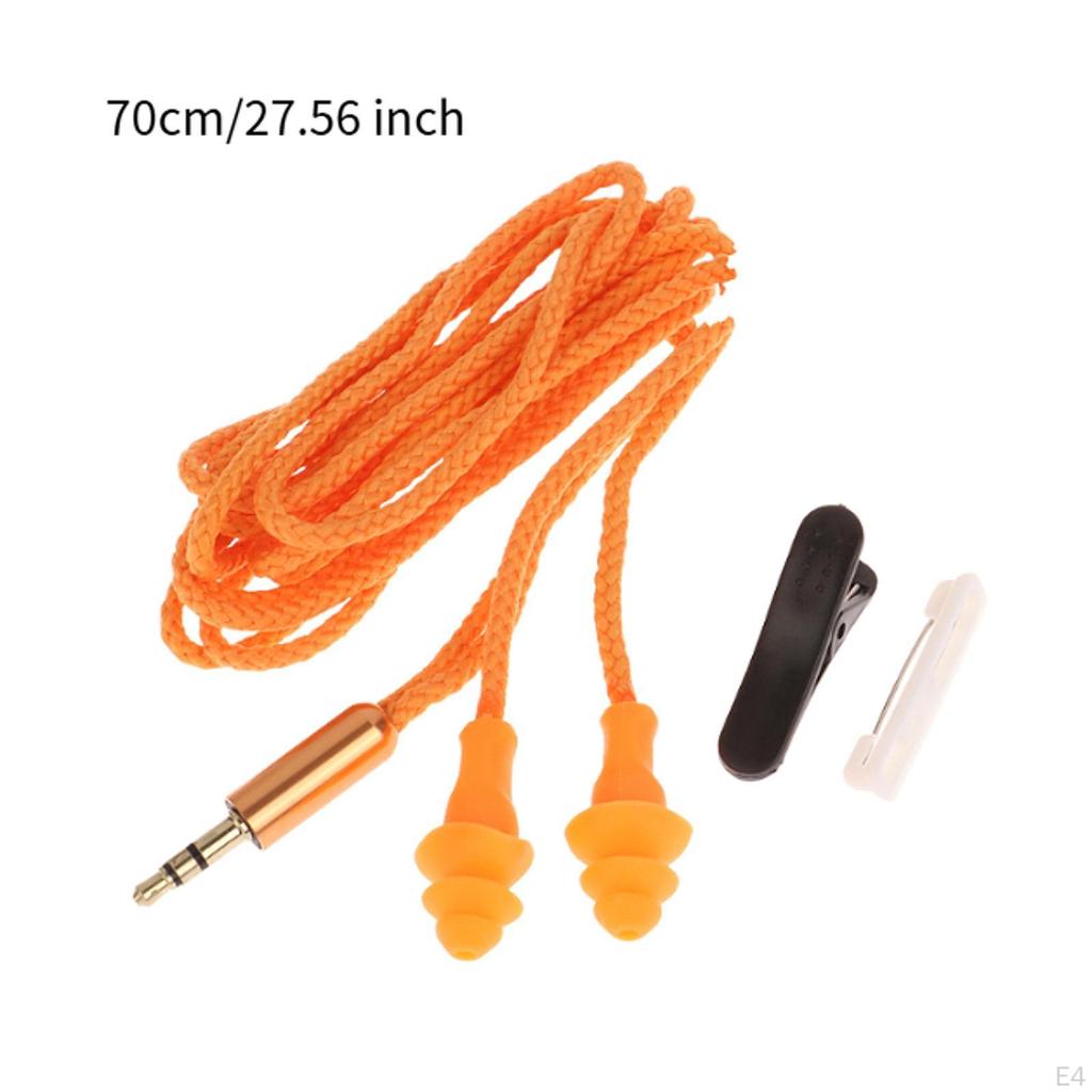 3.5mm Earphones for Work And Sports with Ear Plug Design