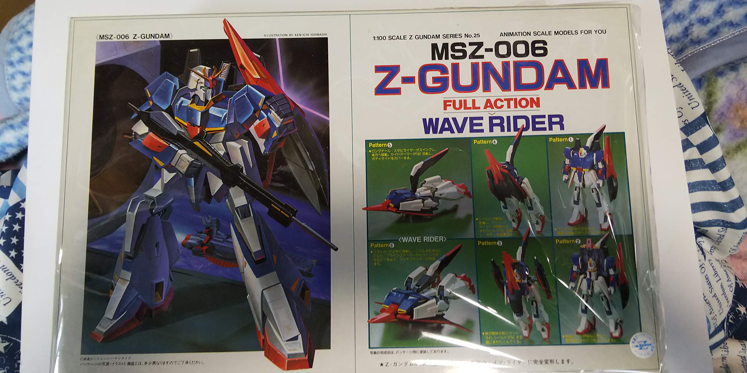 

Полный набор Zeta Gundam Suit Z 1/100 MSZ-006 (Мобильный Гандам)