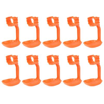 10 ks Kuřecí bradavková napáječka Kelímky Napáječka Závěsný kelímek Ohnuté rameno Farmařské potřeby